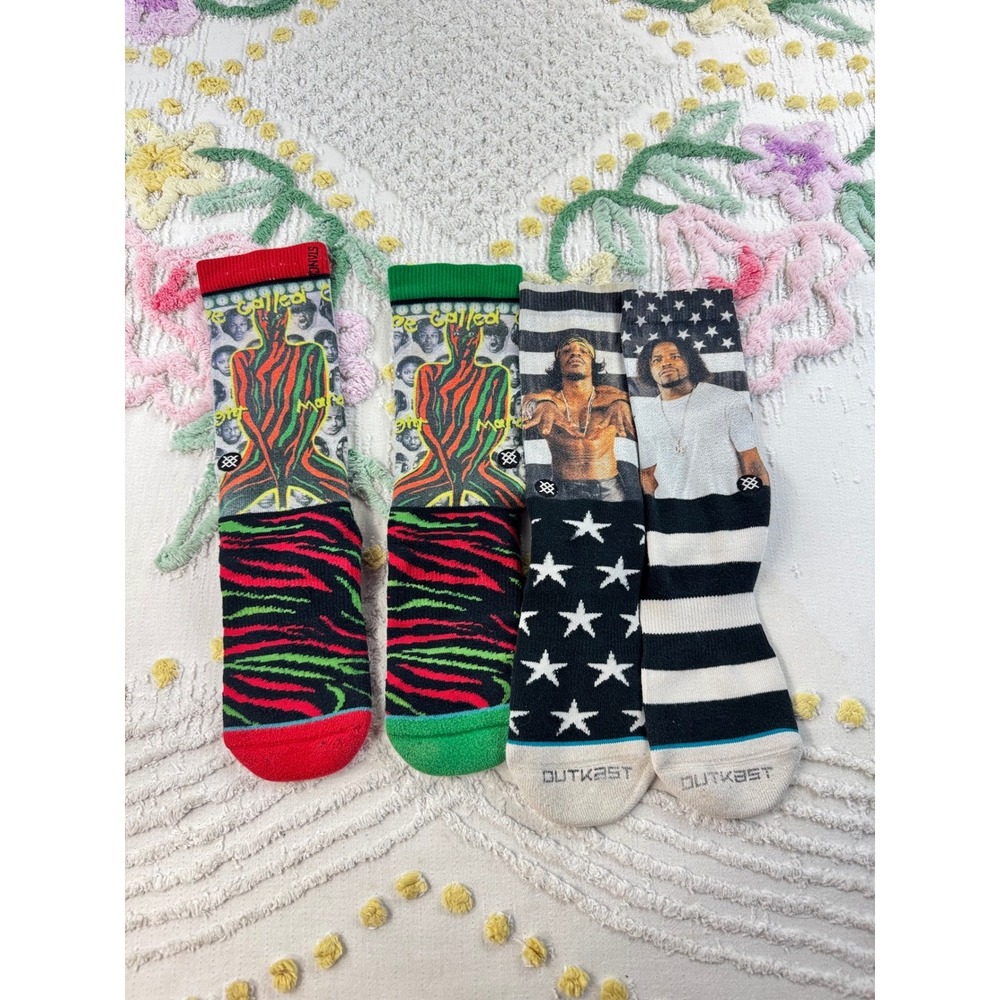 Stance Socks Bundle A Tribe Called Quest Midnight Marauders Outkast Hip Hop Crew